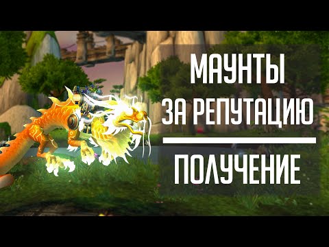 Видео: МАУНТЫ ЗА РЕПУТАЦИЮ в World of Warcraft! Фарм репутации нон-стоп для маунтов