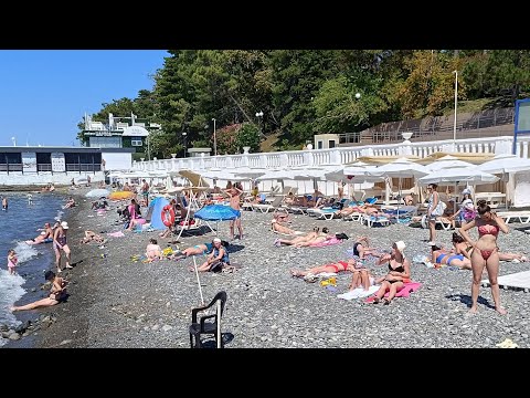 Видео: Сочи сегодня 16.08.2025 БОЛЬШАЯ прогулка к морю от Зимнего, жара слегка уменьшилась, но это не точно