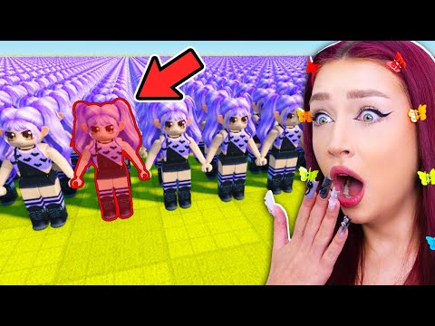 Видео: Найди ФЕЙК Среди КЛОНОВ в ROBLOX ! 😱 КТО ИМПОСТЕР ?!