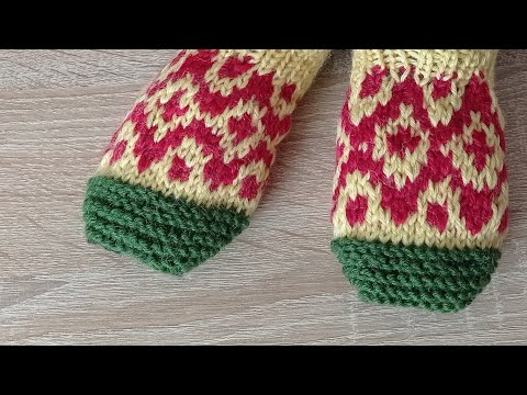 Видео: Вязаные тапочки-следочки: гениально просто и красиво Часть 2 #медведьвяжет #медведьвносках