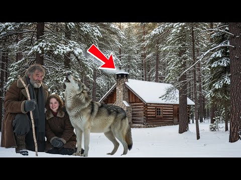 Видео: Бездомный и его верный волк нашли тайный заброшенный дом, погребенный много лет назад
