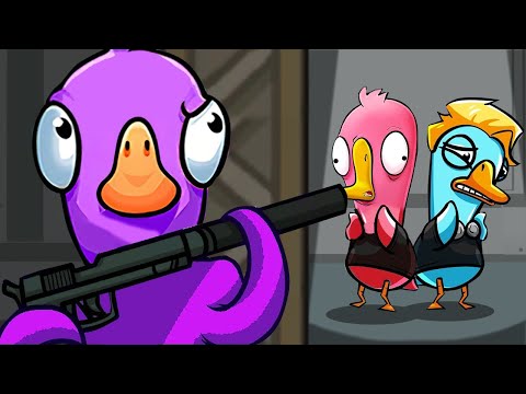 Видео: АМОНГУСЬ! ПРО МЛГ АССАСИН ЗАБАЙТИЛ НА РОЛЬ И ПОБЕДИЛ! - Goose Goose Duck!