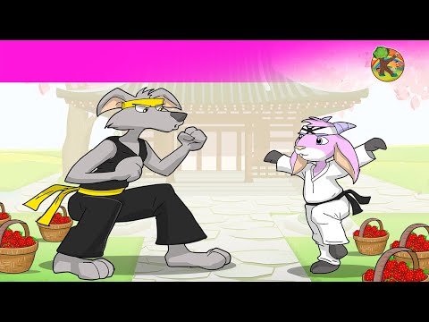 Видео: 2 приключения Волк и семеро козлят | KONDOSAN На русском смотреть сказки для детей 2021