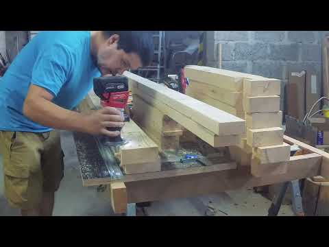 Видео: Столярный верстак. Изготовление подстолья.