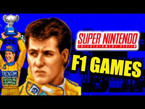 Видео: Все игры серии Super Nintendo F1! РЕЙТИНГ!