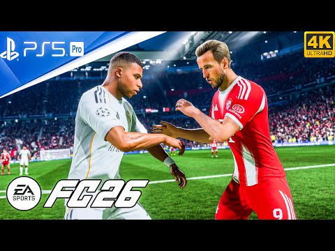 Видео: FC 26 — «Реал Мадрид» против «Баварии» — аутентичный игровой процесс — финал ЛЧ 25/26 — PS5™ Pro ...
