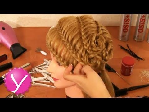 Видео: Плетение кос - праздничная прическа с цветами