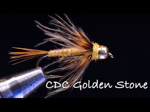 Видео: CDC Golden Stone — Инструкции по вязанию мушек от Чарли Крейвена