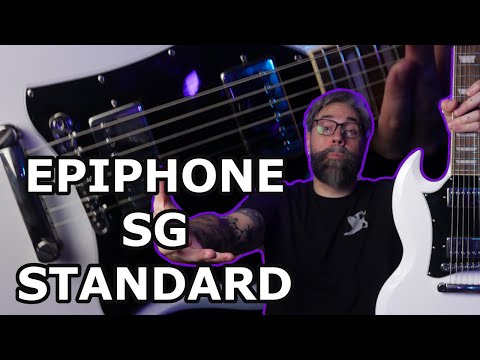 Видео: Лучшая бюджетная гитара в стиле дум-метал: Epiphone SG Standard