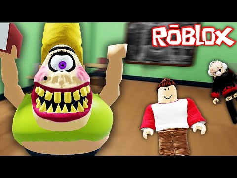 Видео: НУБ И ДЕВУШКА ПРО СБЕГАЮТ ИЗ ШКОЛЫ СУМАСШЕДШЕГО МИСТЕРА СТИНКИ В РОБЛОКС
