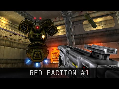 Видео: ВЫБИРАЕМСЯ ИЗ ШАХТ - Red Faction #1
