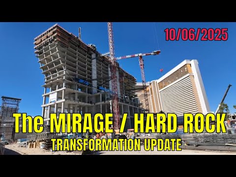 Видео: Обновление трансформации Mirage в Hard Rock Hotel от 10 июня 2025 г.