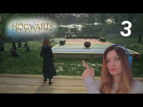 Видео: Изучаем Акцио и Репаро + путь до деревни Хогсмид! - Hogwarts Legacy #3