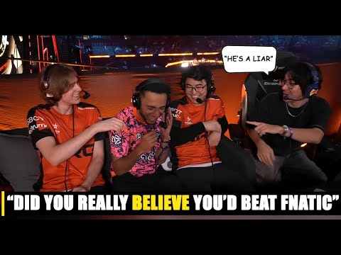 Видео: FNS и TenZ берут интервью у NRG Som и Mada после победы над FNC