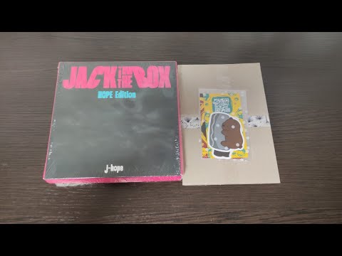 Видео: Еще одна распаковка альбома Хосока/ Unboxing j-hope (BTS) 'Jack In The Box' (HOPE Edition)