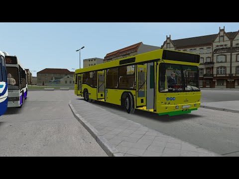 Видео: OMSI 2 МАЗ 103.486 Чистогорск 0.8.1 Маршрут 8