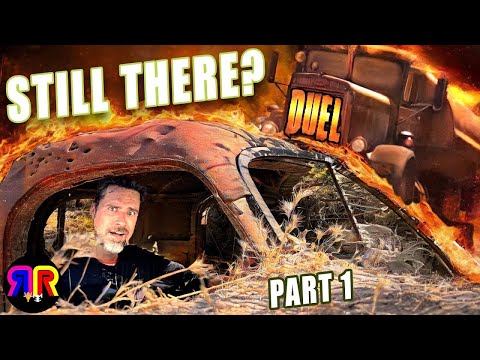 Видео: Грузовик из фильма Спилберга «ДУЭЛЬ» все еще под обрывом?