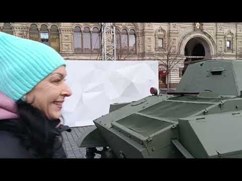 Видео: Москва Красная площадь 9.11.24. Выставка посвященная параду 7 ноября 1941 года