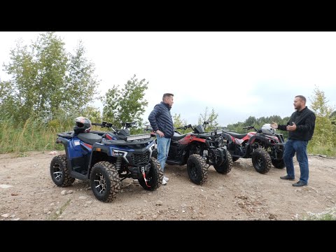Видео: 3 поколения квадроциклов JAEGER. Cходства и различия.