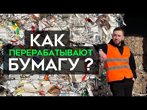 Видео: Как перерабатывают 450 тонн макулатуры в месяц?