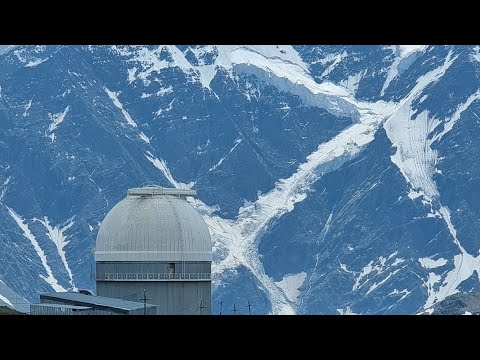 Видео: Терскол  - водопад Девичьи Косы- Обсерватория - 105 пикет - станция Мир- станция Кругозор - Азау