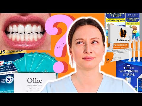Видео: Сравнение лучших наборов для отбеливания зубов: какой из них работает?