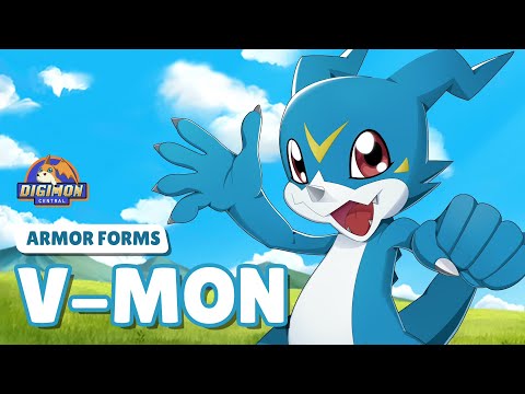 Видео: Формы брони Veemon