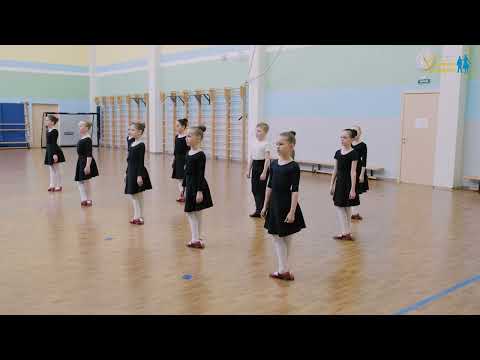 Видео: Открытый урок по Народному танцу Школа 164 Цветной город