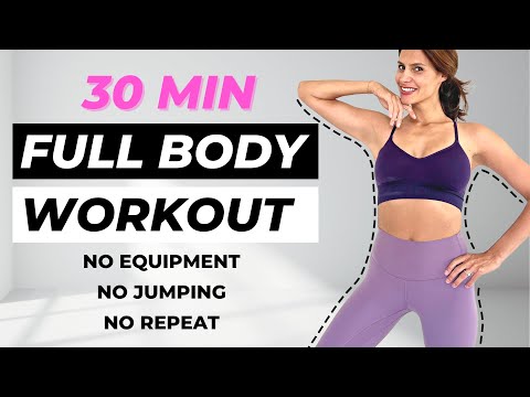 Видео: 30-минутная ТРЕНИРОВКА ВСЕГО ТЕЛА | Диастаз прямых мышц живота безопасный