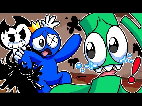 Видео: РАДУЖНЫЕ ДРУЗЬЯ - ЧЕРНИЛЬНАЯ ЛИХОРАДКА! | Poppy Playtime/Rainbow Friends - Анимации на русском