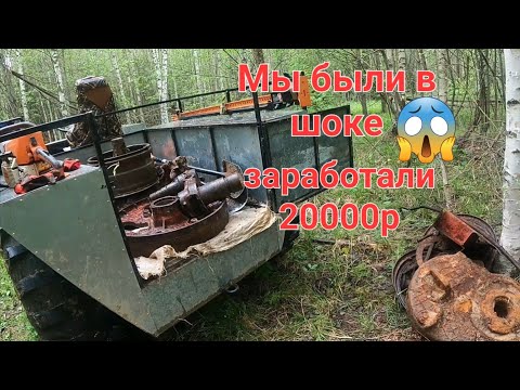 Видео: 20000р за день на сборе металлолома.Металлокоп в старых делянках.