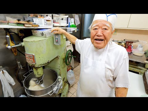 Видео: Шокирующий 89-летний активный пекарь! Познакомьтесь с выпечкой Супердедушки.｜Japanese Bakery