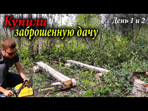 Видео: #1  Строим дачу с нуля! КУПИЛИ заброшенный УЧАСТОК ЗА 15 тысяч!