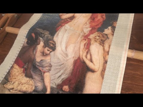Видео: #212. Жемчуг Афродиты. Продолжение вышивки.