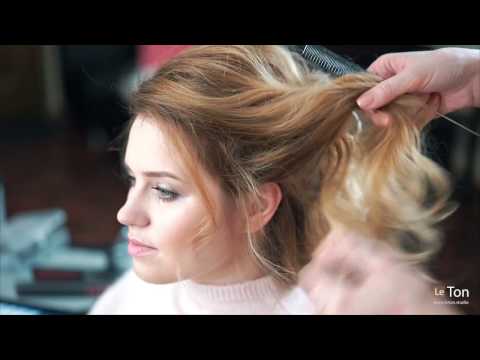 Видео: Нежный макияж и прическа. Tender makeup and hair