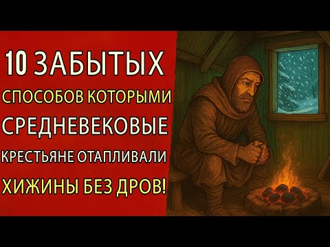 Видео: 10 забытых способов, как средневековые крестьяне отапливали избы без дров!