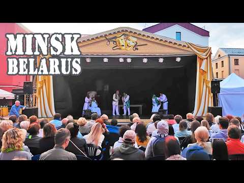 Видео: Минск 4K | Реконструкция старого Минска. Прогулка по Раковскому предместью.