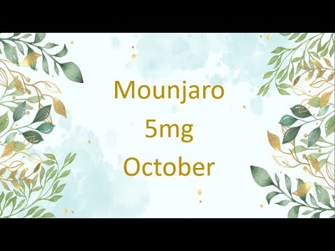Видео: Mounjaro UK — октябрь — ежемесячное обновление