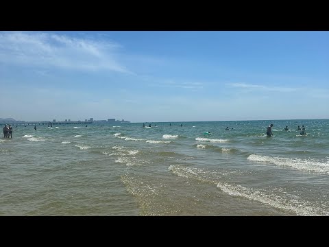 Видео: Поехали на море. Пляж и море в Джемете в июне.