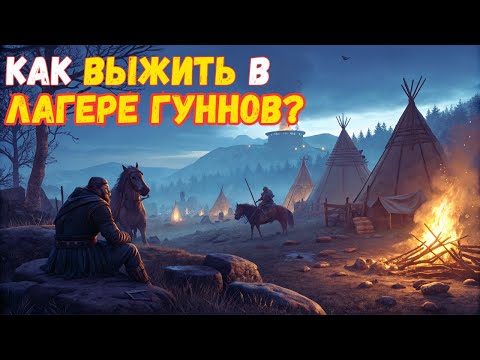 Видео: Как выжить среди гуннов : Тайная жизнь в лагере АТТИЛЫ 🌙 Лекция для сна