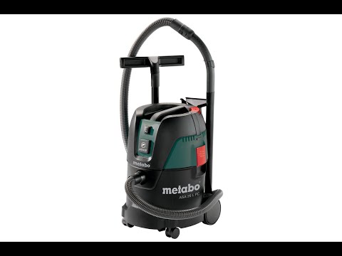 Видео: Обзор Универсального пылесоса Metabo ASA 25 L PC 602014000