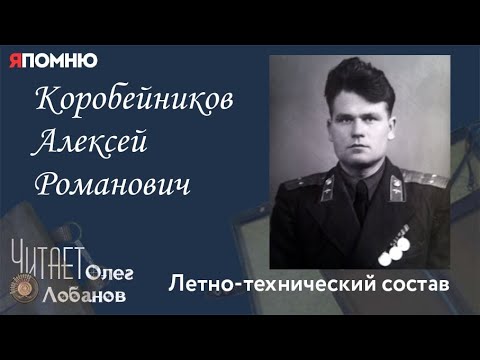 Видео: Коробейников Алексей Романович. Проект "Я помню" Артема Драбкина. Летно технический состав.