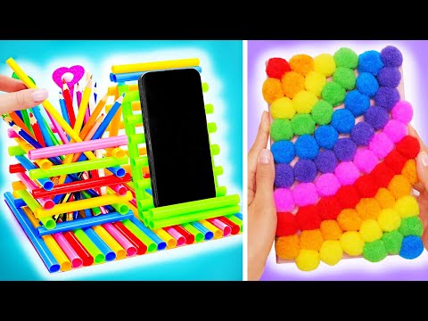 Видео: 🎨 Радужное искусство и поделки 🌈 – Раскрась свою жизнь веселыми и креативными идеями для DIY! ✂️🖌️✨