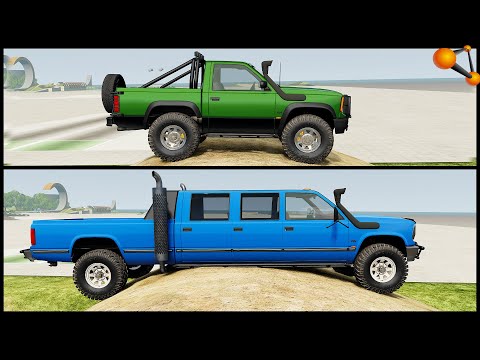 Видео: КОРОТКАЯ против ДЛИННОЙ МАШИНЫ! Что ЛУЧШЕ? - BeamNg Drive