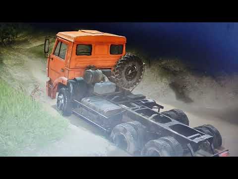 Видео: Застряли на Камазе 6520 в луже 