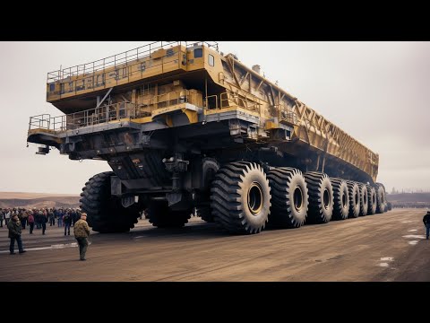 Видео: Взгляни на эту мощь! Целый ГОРОД НА КОЛЁСАХ! Самые большие и невероятные машины в мире