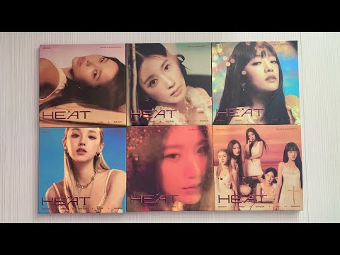 Видео: Распаковка альбома (G)I-Dle / Unboxing album (G)I-Dle HEAT (Digipak ver. SET)