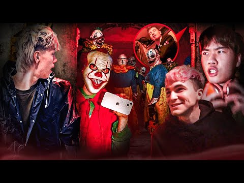 Видео: ПРЯТКИ ПРОТИВ КЛОУНОВ В ОГРОМНОМ БУНКЕРЕ