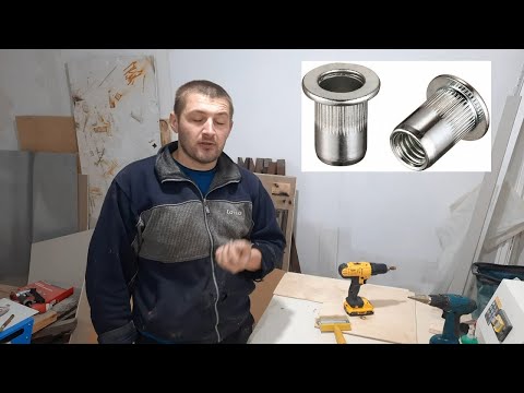 Видео: как прессовать резьбовые клепки (бонки) без пресса. самый легкий способ
