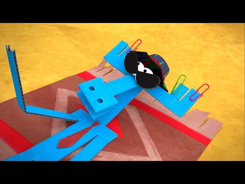 Видео: Бумажки  - Учимся бумажно думать с Ари и Тюк-Тюком все серии подряд -  Сборник мультиков  для детей.